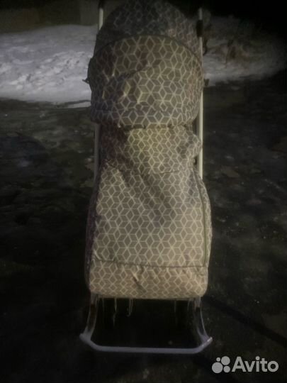 Коляска санки