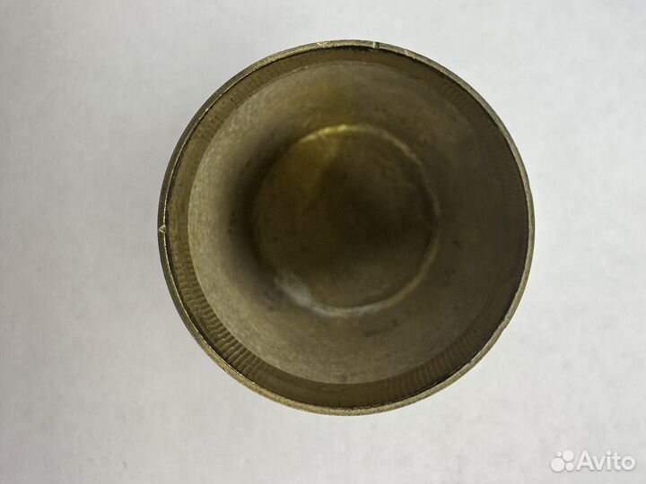 Винтажная мельница для специй, перечница латунная