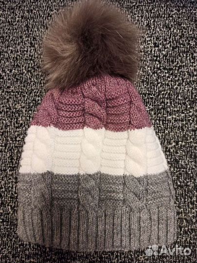 Шапка для девочки 8-10 лет