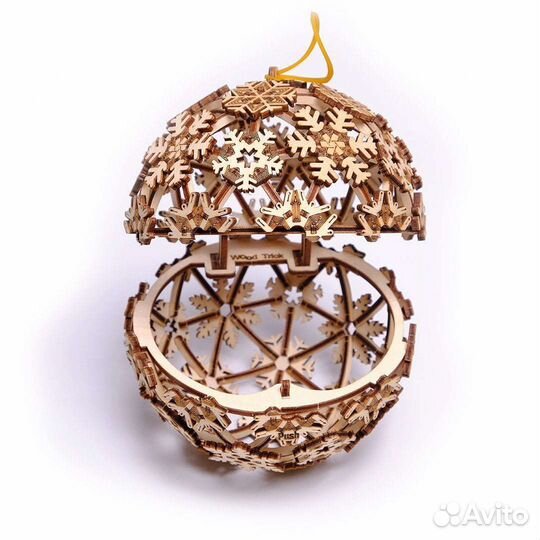 Новогодний Шар (Wood Trick)