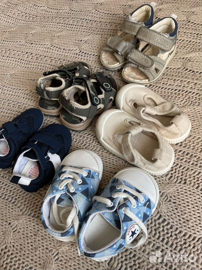 Сандалии пинетки детские