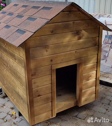 Будка для собаки утепленная