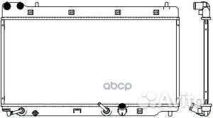 Радиатор honda FIT/jazz 03-05 32111029 Sakura