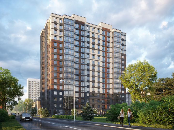 1-к. квартира, 42,7 м², 14/16 эт.