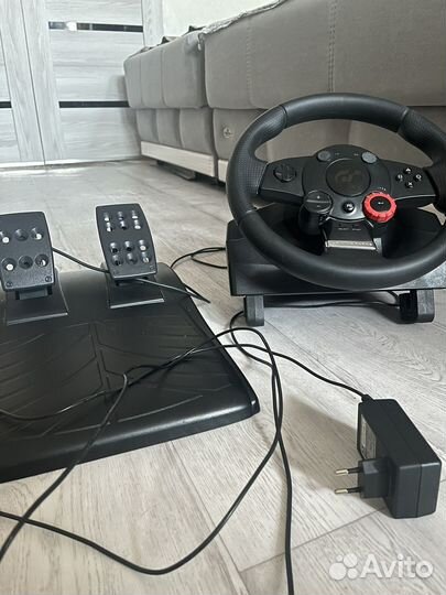 Руль logitech driving force gt
