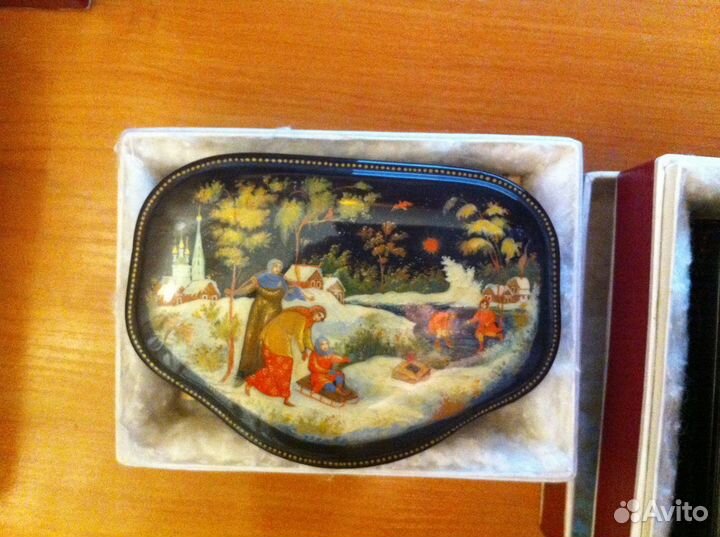 Шкатулка роспись Палех