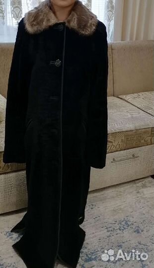 Шуба мутоновая 42