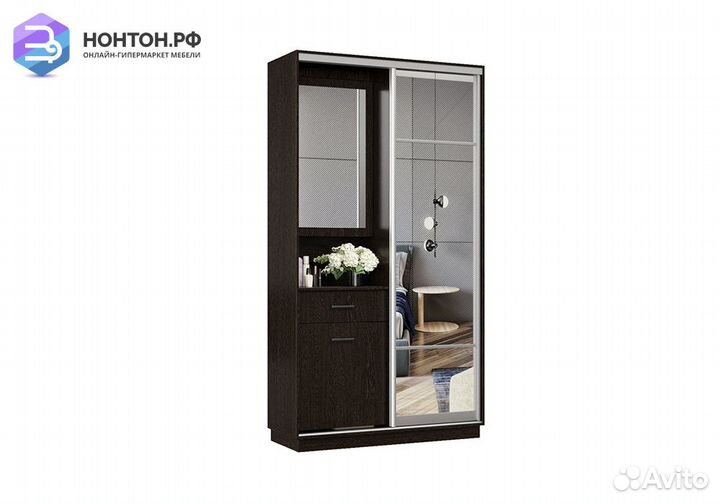 Прихожая-купе Агена мини венге