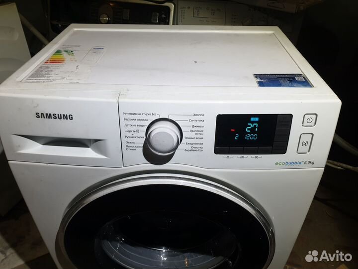 Стиральная машина Samsung Ecobubble 6кг