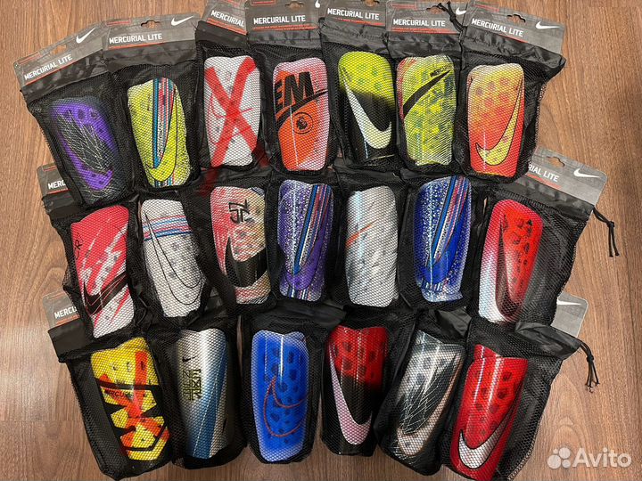 Щитки футбольные nike