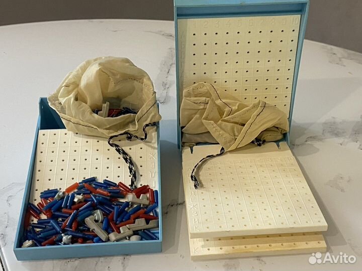 Настольная игра «Морской бой» СССР