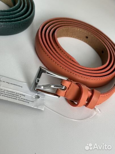 Ремень пояс женский, из натуральной кожи
