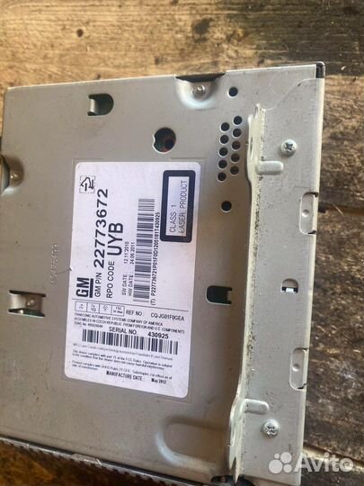 Магнитола Chevrolet Cruze