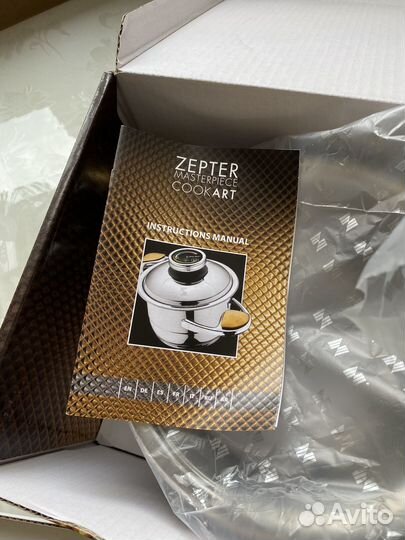 Кастрюля Цептер 4,2 л, 20 см Zepter