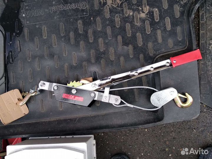 Лебедка ручная рычажная