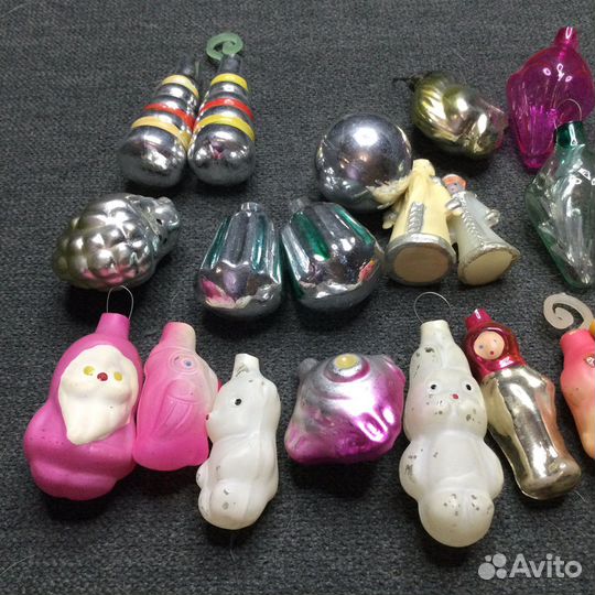 Елочные игрушки СССР
