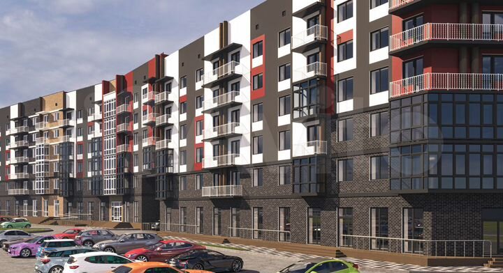 1-к. квартира, 41,8 м², 1/5 эт.