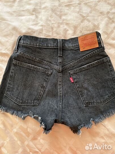 Джинсы женский Черные levis premium S-M