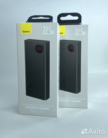 Внешний аккумулятор Baseus Adaman 22.5w 20000mAh