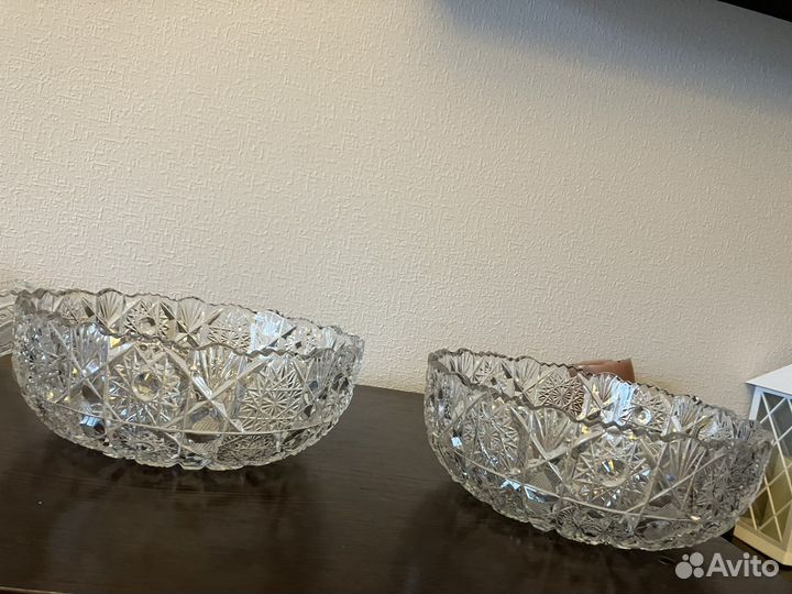 Хрустальная конфетница