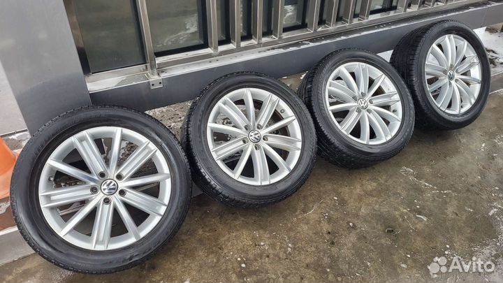 Комплект колёс на Volkswagen Tiguan r18