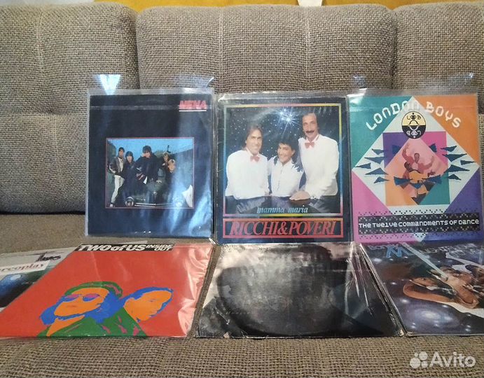 LP пластинки из коллекции 22 шт