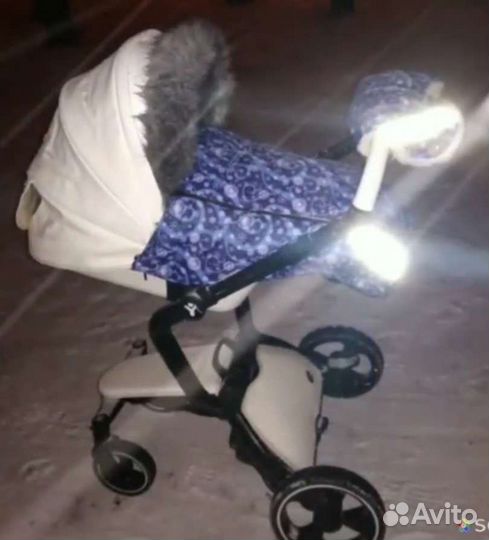 Муфта чехол накидка на ножки для любой коляски