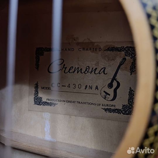 Гитара Cremona cc-430/nn