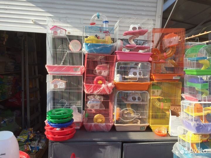 Продаются клетки для крыс,хомяков,кроликов,дегу и