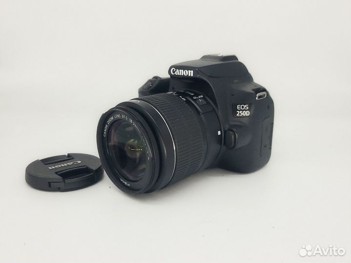 Зеркальный фотоаппарат Canon EOS 250D Kit 18-55mm