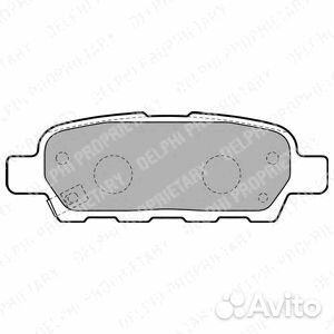 Колодки тормозные дисковые зад
