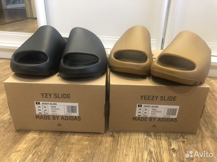 Тапки сланцы Adidas yeezy slide оригинал новые