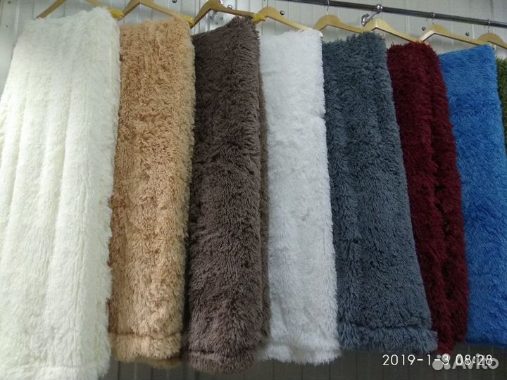 Плед пушистик. Производство Иваново