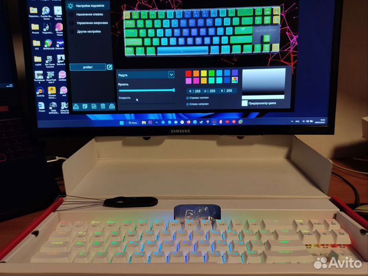 Механическая клавиатура zet gaming blade mini