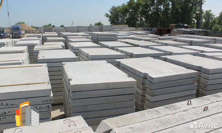 Плиты дорожные 1П