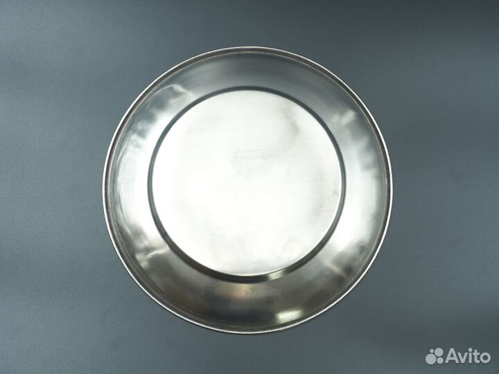 Тарелка десертная 20см нерж(350мл) Катунь