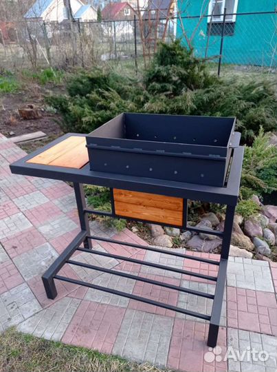 Мангал лофт новый
