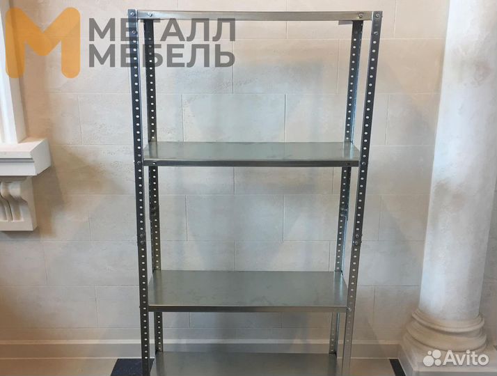 Открытый стеллаж металлический. Доставка