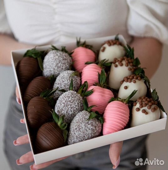 Клубника в бельгийском шоколаде