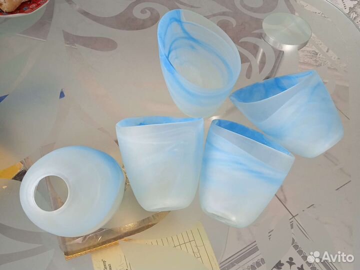 Плафоны для люстры 5 штук