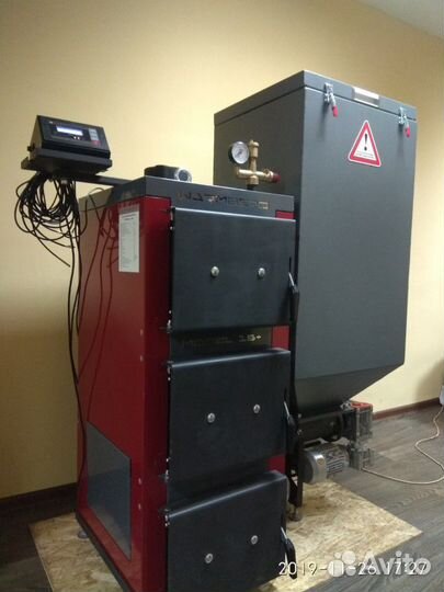 Котёл твердотопливный автоматический