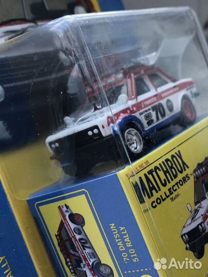 Matchbox 70 Datsun 510 rally