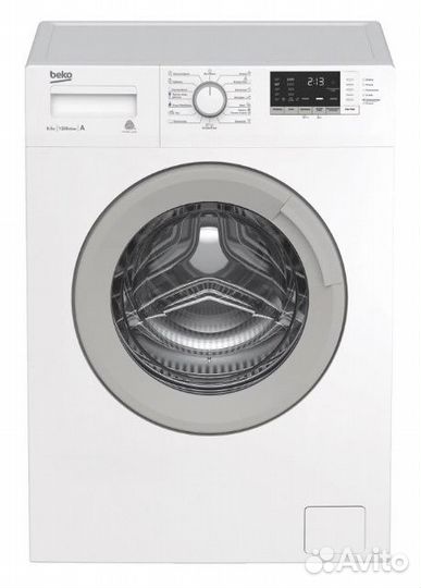 Стиральная машина Beko wsre6H612zawi фронтальная 6