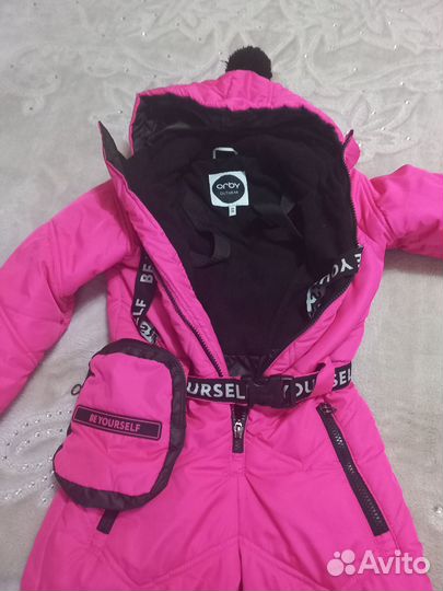 Зимний комбинезон для девочки