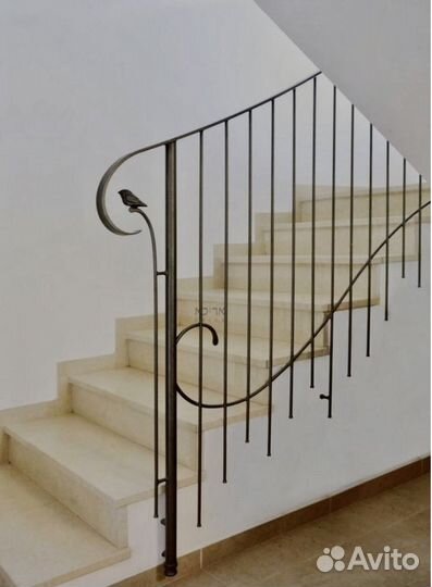 Кованые перила для лестниц