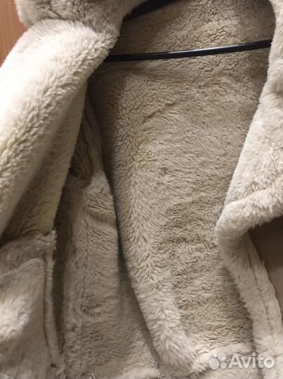 Дубленка женская авиатор косуха утепленная