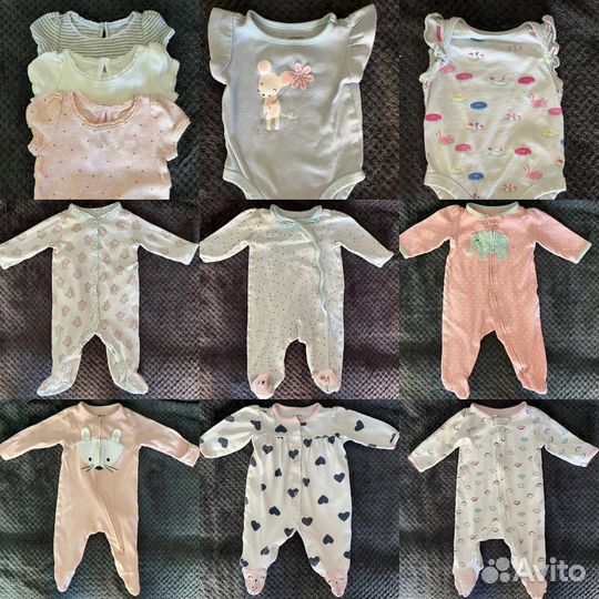 Брендовые вещи пакетом оригинал Carter's Gap