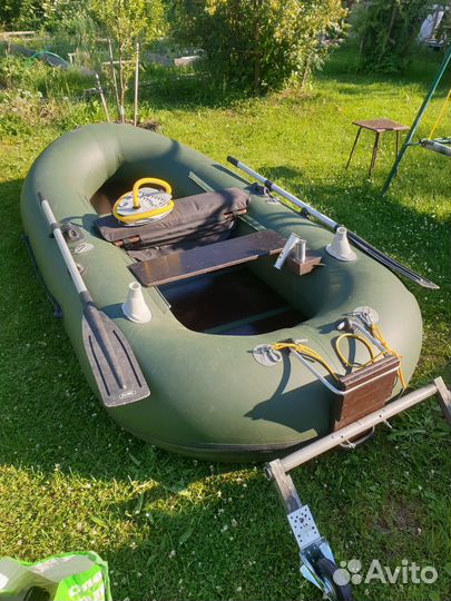 Надувная лодка пвх под мотор бу