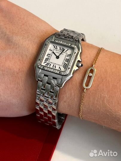 Часы Cartier Panthere de Cartier с бриллиантами