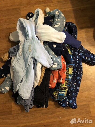Вещи на мальчика размеры от 50 до 80